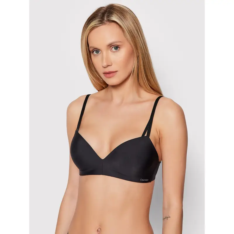 Calvin Klein Underwear Reggiseno senza ferretto Seductive Comfort 000QF6017E Nero