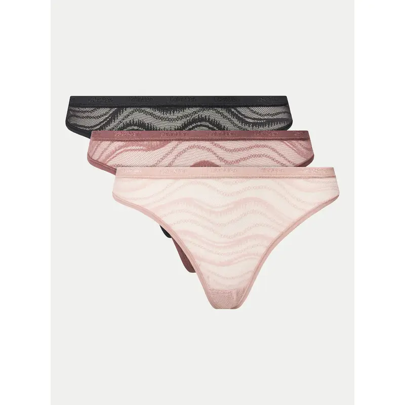 Calvin Klein Underwear Set di 3 culotte classiche Bikini 3Pk 000QD5203E Multicolore