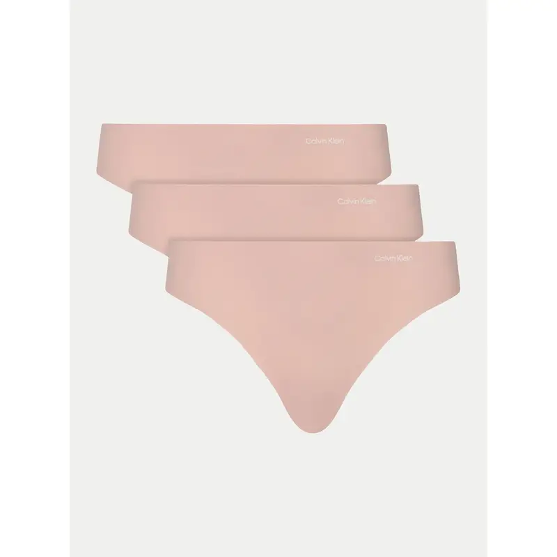 Calvin Klein Underwear Set di 3 perizomi 000QD3558E Rosa