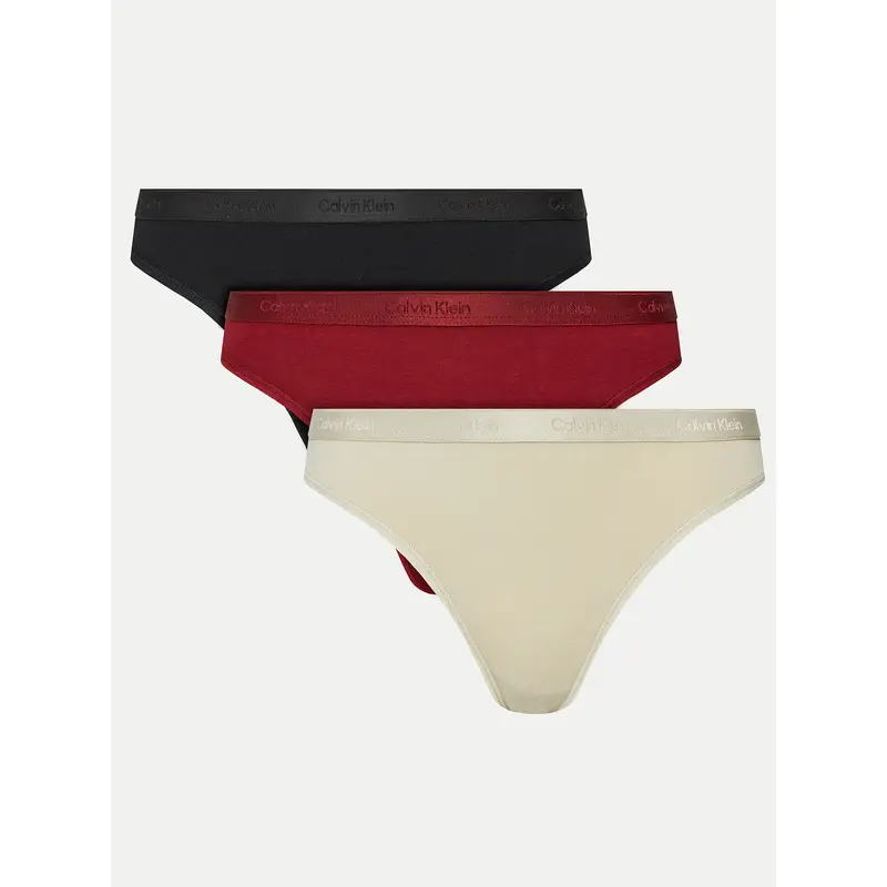 Calvin Klein Underwear Set di mutandine Bikini 3pk 000QD5243E Multicolore