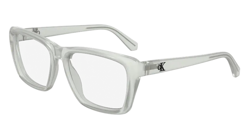 Calvin Klein Unisex CKJ24629 970 Montature da vista Bio-iniettato Trasparente Squadrata Normale