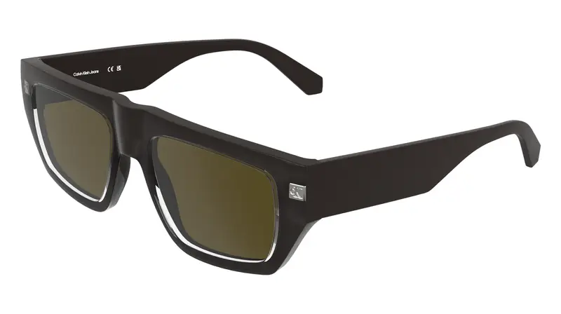 Calvin Klein Unisex CKJ25619S 210 Occhiali da sole Bio-iniettato Marrone Marrone Squadrata Normale