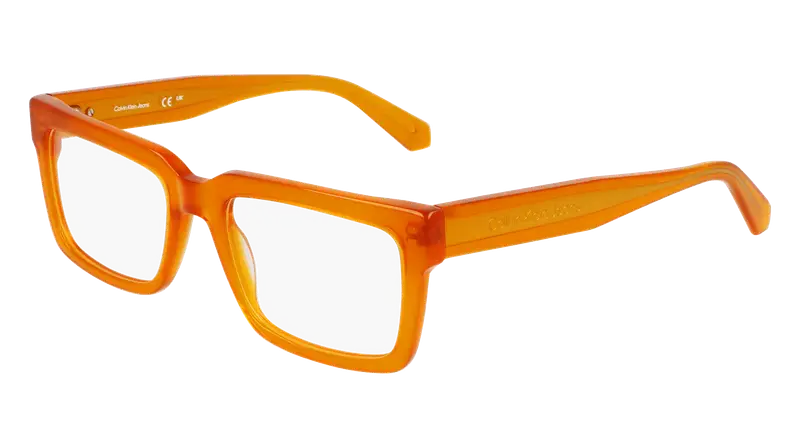 Calvin Klein Uomo CKJ24616 201 Montature da vista Acetato Havana Squadrata Normale