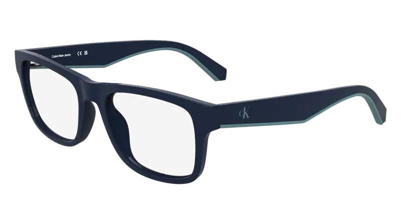 Calvin Klein Uomo CKJ25613 400 Montature da vista Bio-iniettato Blu Squadrata Normale