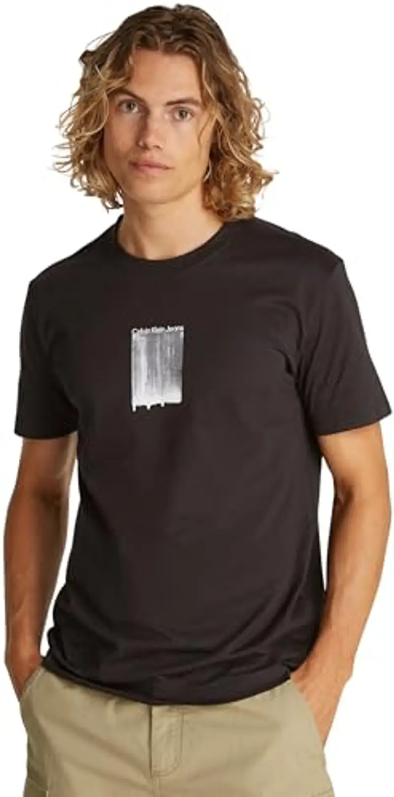 Calvin Klein T-shirt Uomo Nero 90910