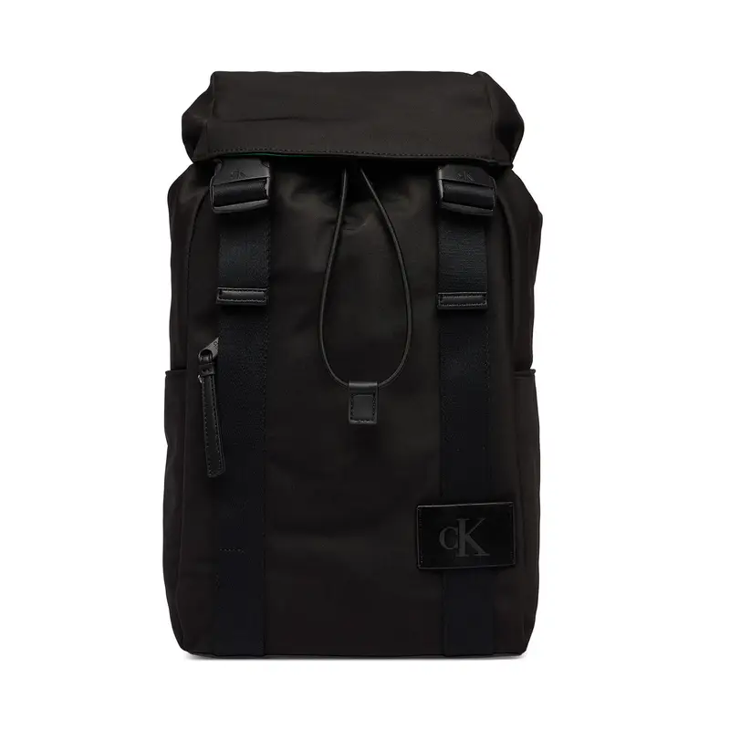 Calvin Klein Zaino Canvas Mix Backpack LV04D3364G Nero