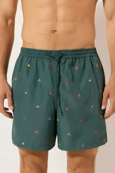Calzedonia Boxer Uomo Verde 2831265