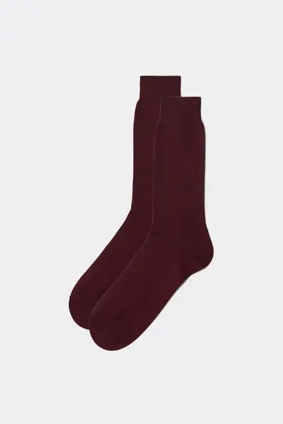 Calzedonia Calze Uomo Bordeaux 2831574