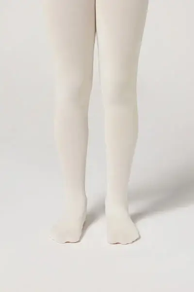 Calzedonia Collant Bambina 50 Denari Soft Touch Bambina Bianco