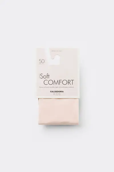 Calzedonia Collant Bambina 50 Denari Soft Touch Bambina Rosa