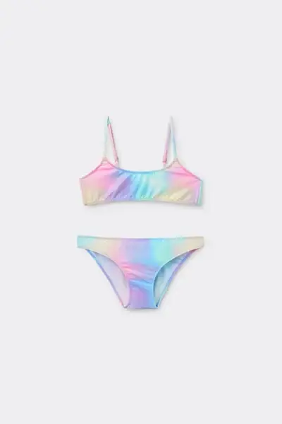 Calzedonia Costume Due Pezzi Bambina Little Mermaid Bambina Multicolore