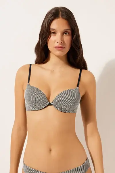 Calzedonia Push up Costume Golden Stripes Donna