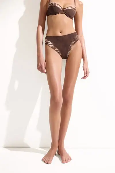 Slip Alto Costume Brown Suede Donna Marrone