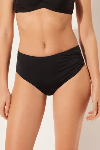 Calzedonia Slip Contenitivo Costume Indonesia Donna Nero