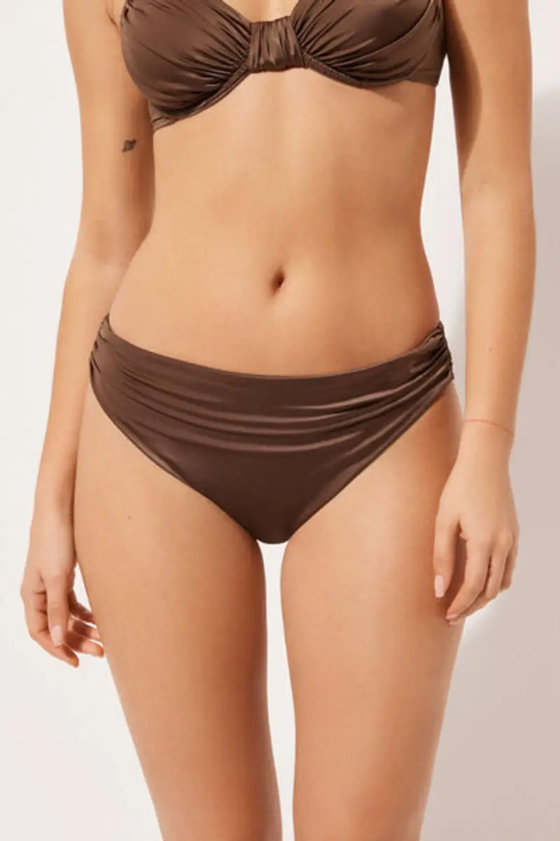 Calzedonia Slip Donna Marrone 1057217