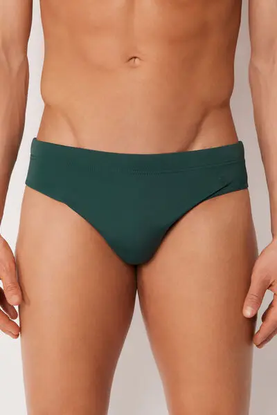 Calzedonia Slip Mare Costume Rio Uomo Verde