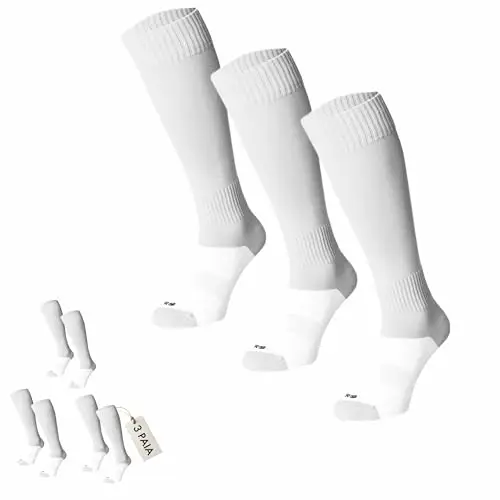 BIRIKKINA Calzettoni Da Calcio Set 3 Pezzi - 10 Colori Disponibili