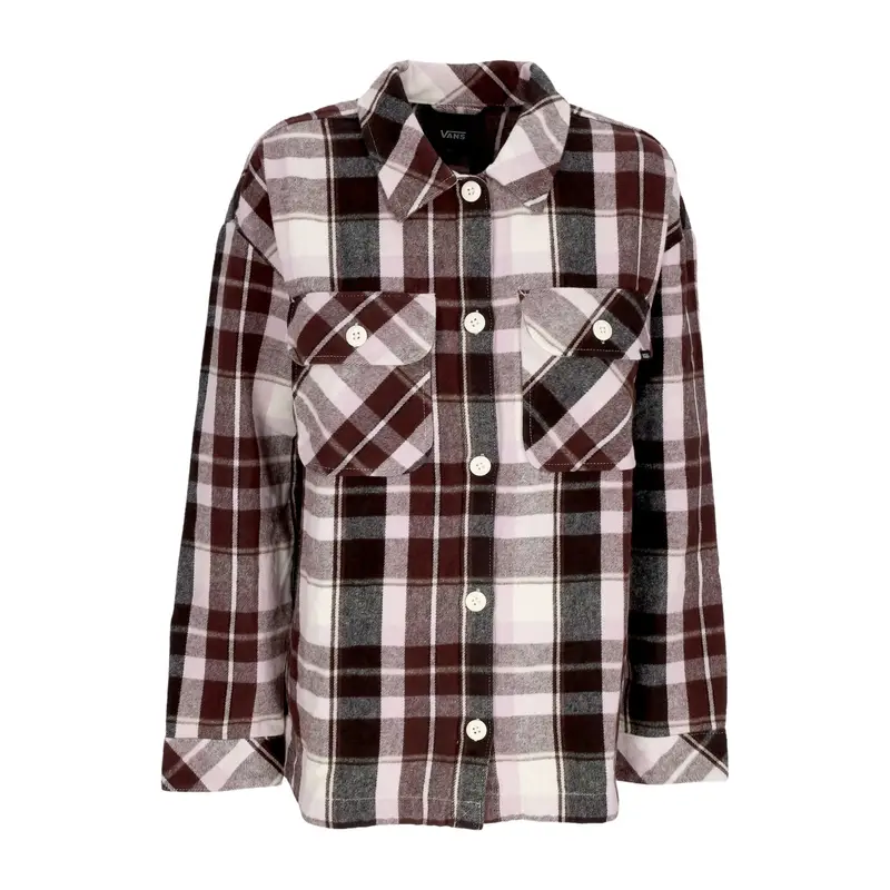 Vans Camicia Manica Lunga Donna W Eliza Woven Shirt Fudge