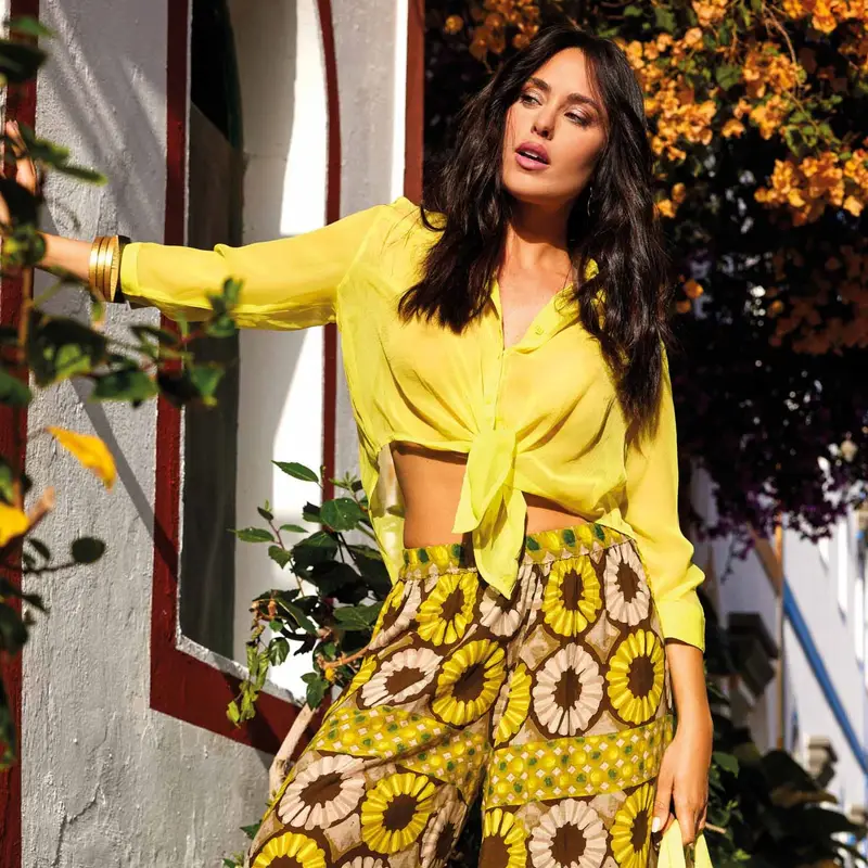 David Beachwear CAMICIA TRASPARENTE AMBER | Colore: Giallo