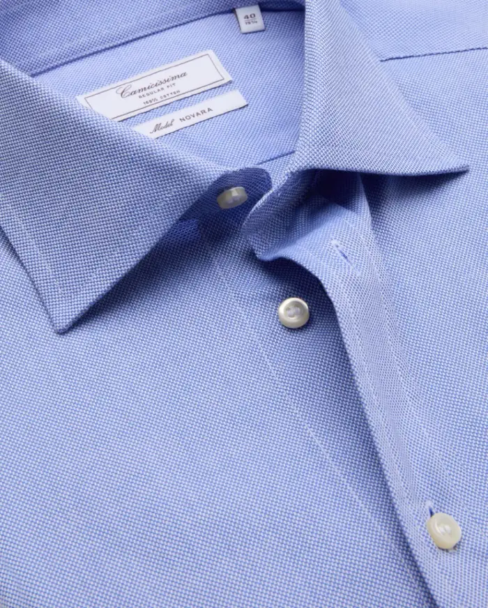 Camicissima Camicia permanent royal oxford celeste regular novara francese