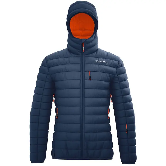 Giacca Piuma Nivix 2 0 Dark Blue7Dark Arancio Uomo