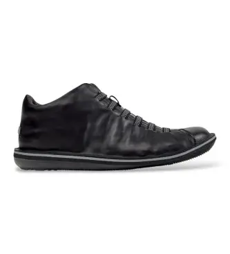 per uomo 36678-094 Sneakers in pelle Beetle nero (46), Basso, Stringhe, Casual
