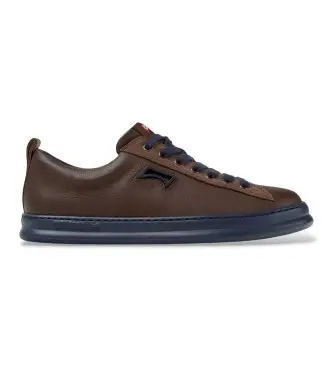 per uomo K101052-014 Sneaker in pelle Runner Four marrone (46), Basso, Stringhe, Casual