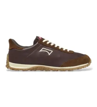 per uomo K101097-006 Sneaker in pelle Drift Walk marrone (45), Basso, Stringhe, Casual Marrone scuro