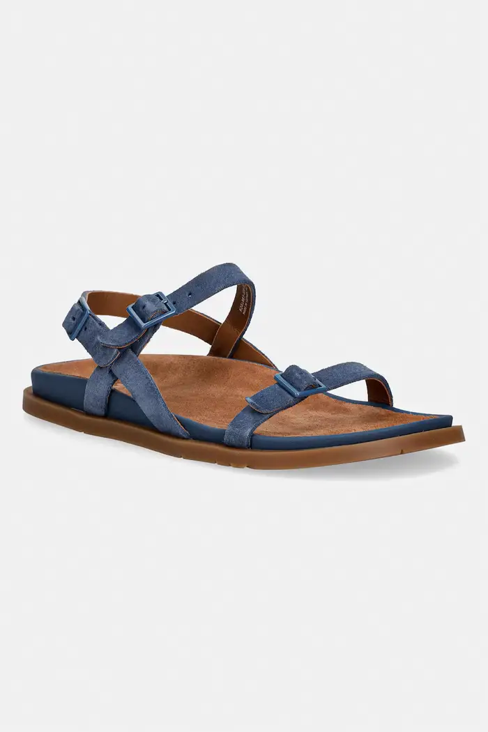 sandali da donna in scamoscio Lluc Sandal Blu navy