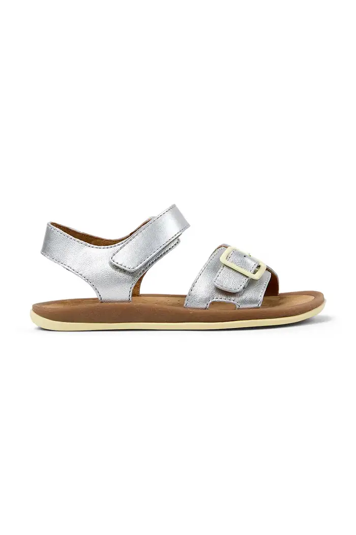 Camper sandali in pelle bambino/a Bicho Kids Argento