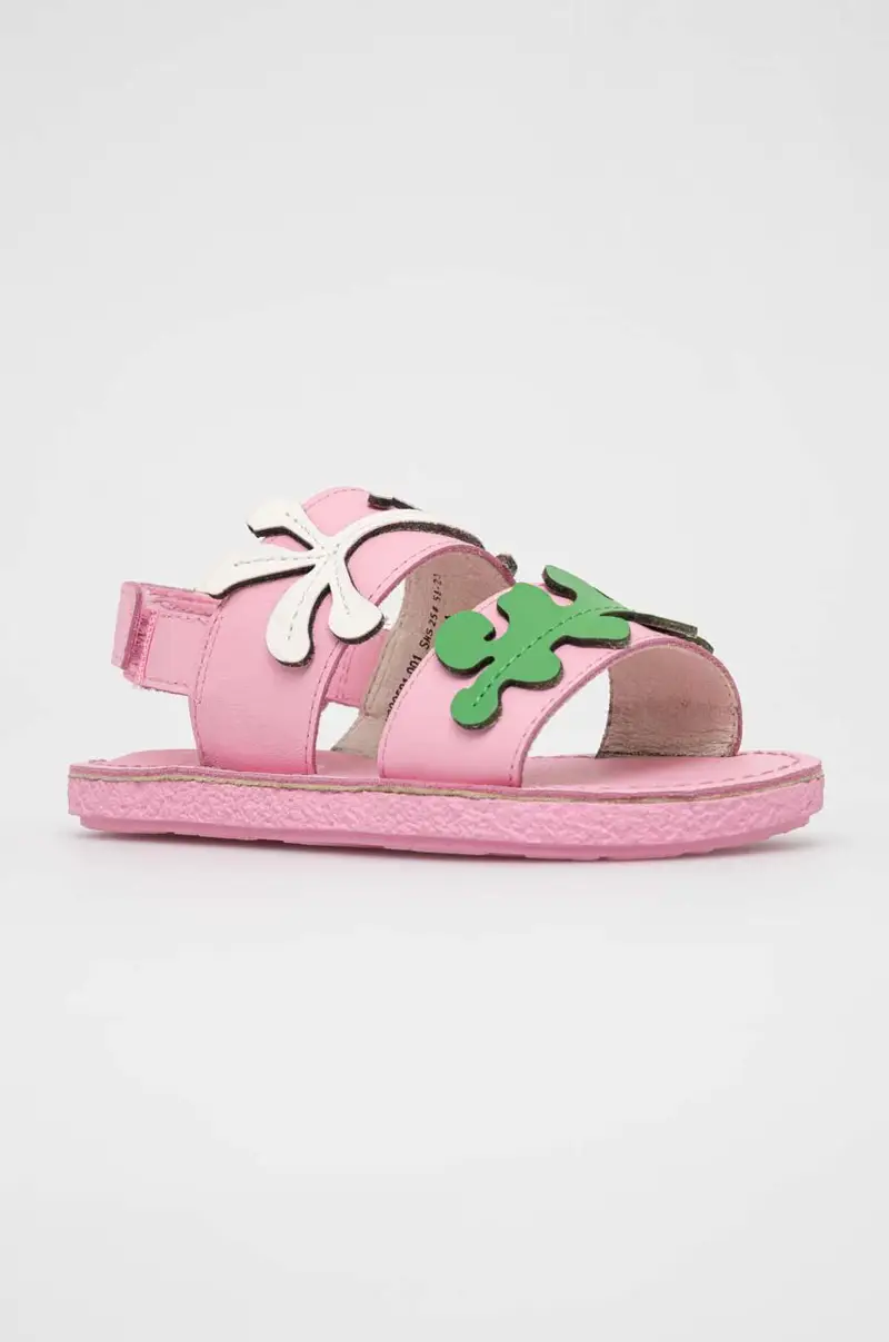 Camper sandali in pelle bambino/a colore rosa