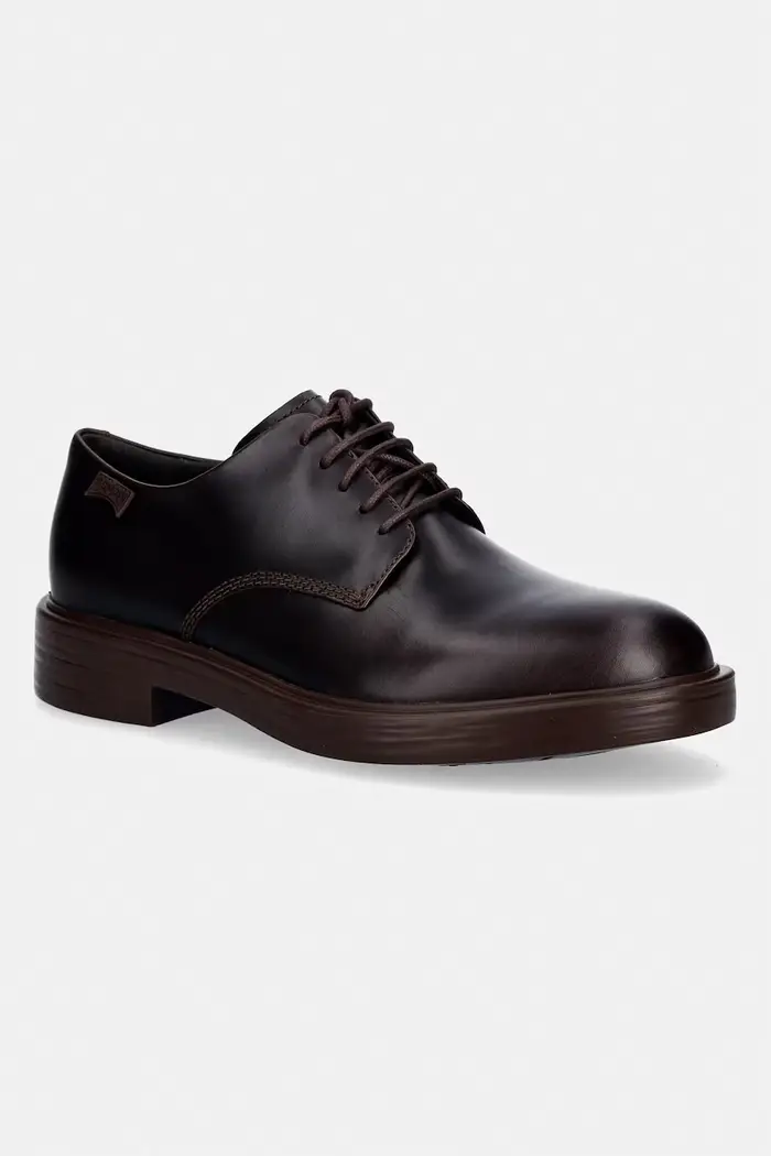 scarpe in pelle Dean Marrone
