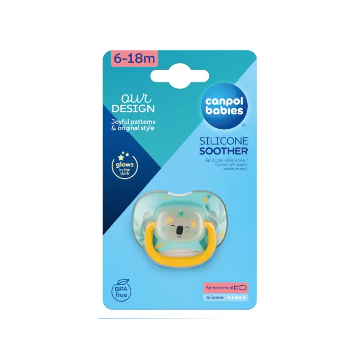 Canpol babies Ciuccio in silicone Koala Exotic Animals 6-18m