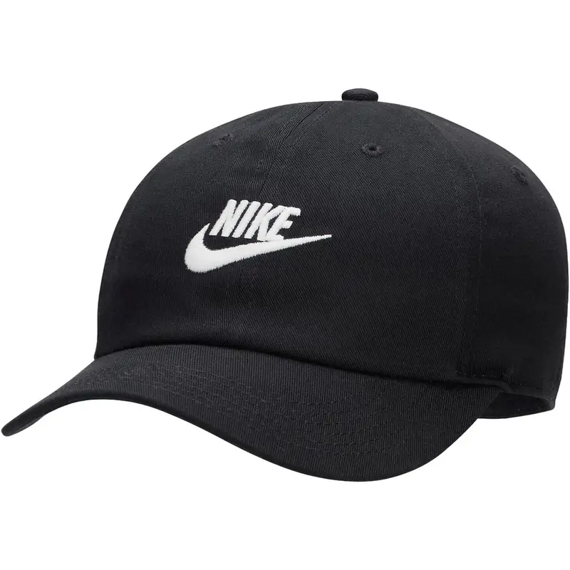 Cap Nike Club Unstructured Futura Wash Cap. Nero. Bambini | Nike