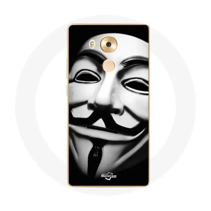 CAPACHEAP Cover per Huawei Mate 8 Siamo Legion Maschera Anonima