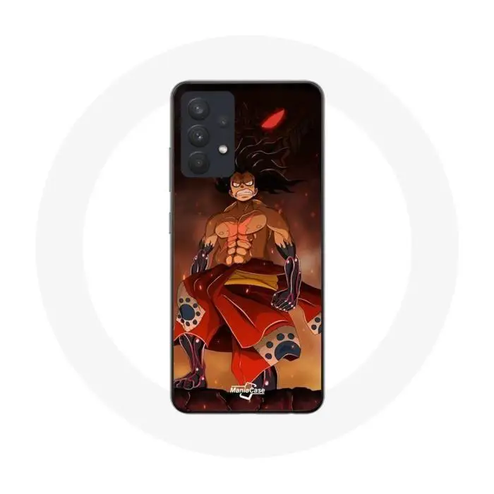 CAPACHEAP Cover per Samsung Galaxy A13 4G / A13 4G Lite Luffy Gear 5 One Piece Manga