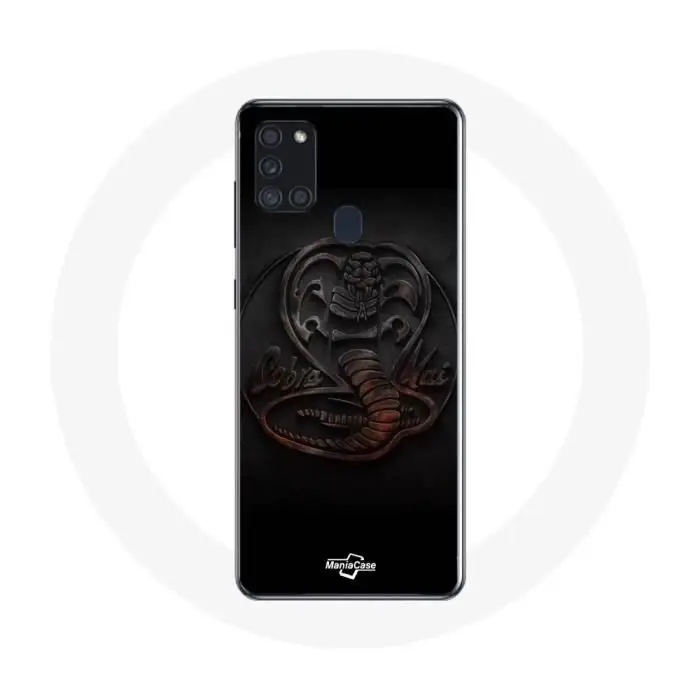 CAPACHEAP Cover per Samsung Galaxy A21s Cobra Kai Serie Logo Poster