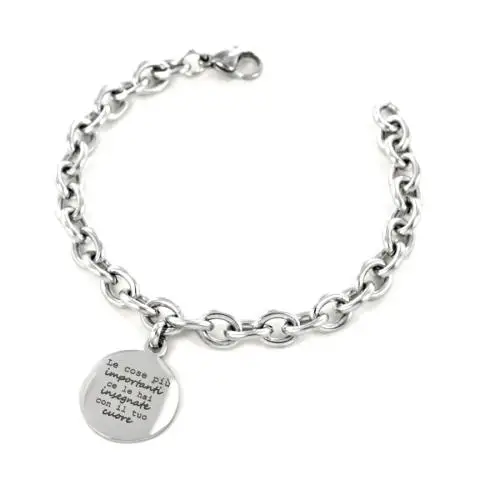 cappagli charme bracciale regalo maestra e professoressa personalizzabile