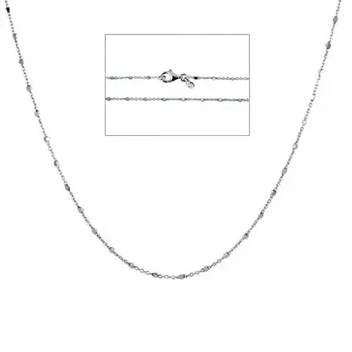 cappagli charme catena con dadini in argento 40 cm