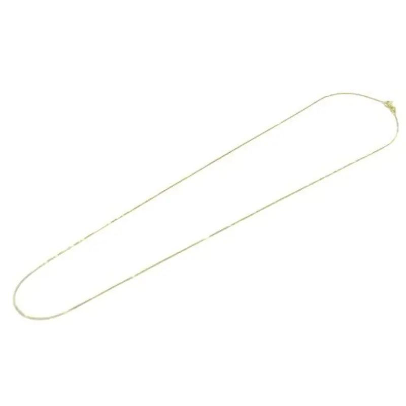 cappagli charme catena unisex veneziana in argento dorato 70 cm