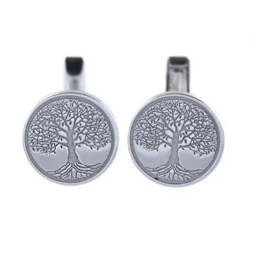 cappagli charme gemelli in argento con albero della vita