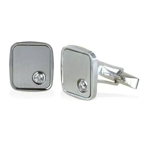 cappagli charme gemelli in argento con zircone