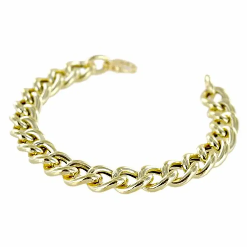 cappagli gioielli bracciale donna a catena groumette in oro giallo