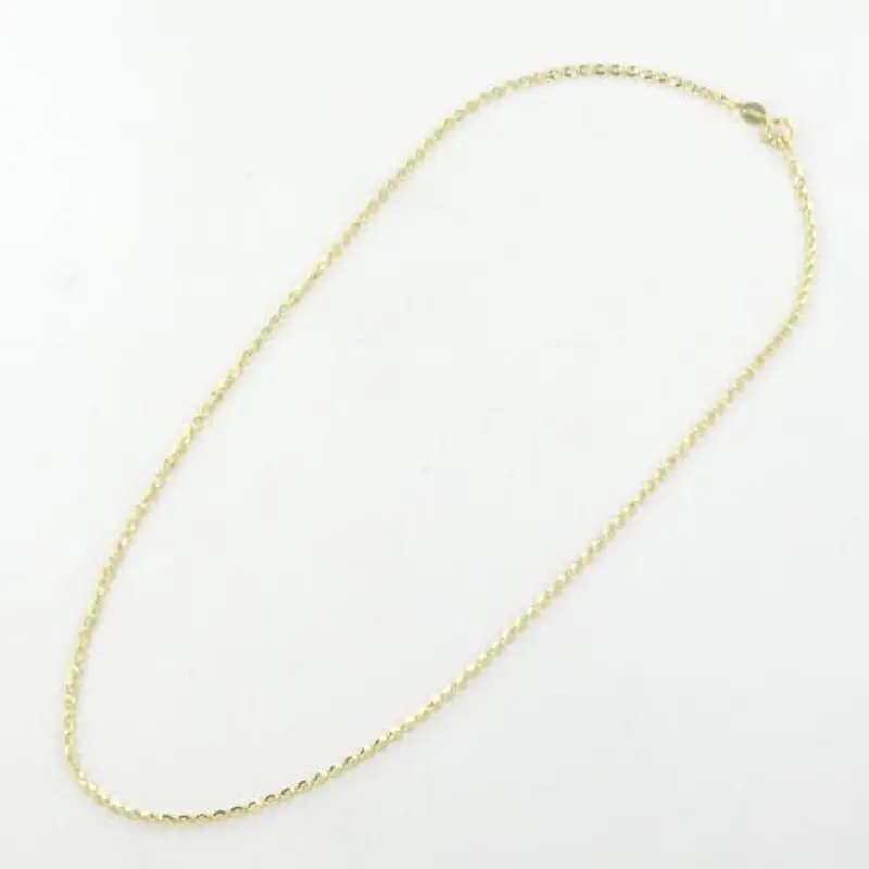 cappagli gioielli collana catena maglia rolo da donna in oro giallo 44 cm