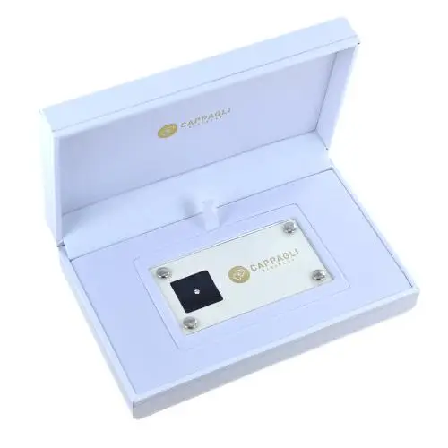 cappagli gioielli diamante in blister per carati 0 09 colore f purezza vs