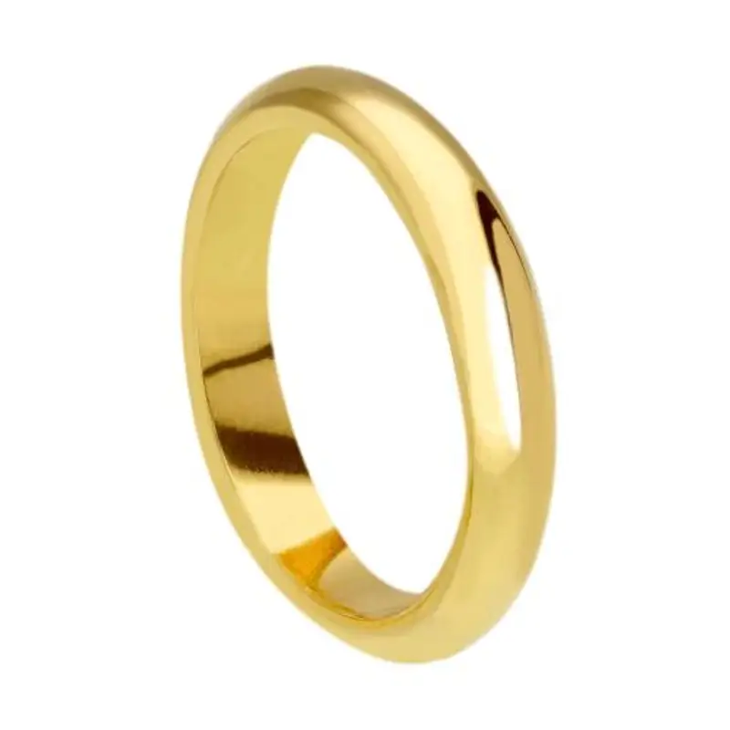 cappagli gioielli fede classica 4 mm in oro giallo 9 kt