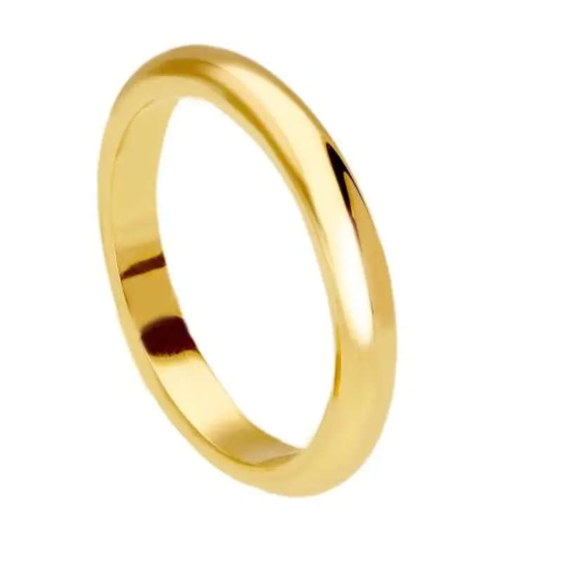 cappagli gioielli fede francesina in oro giallo 9 kt