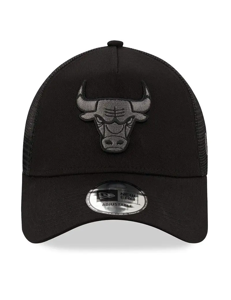 Cappellino New era 940 bob con logo del team Chicago Bulls Nero | New Era