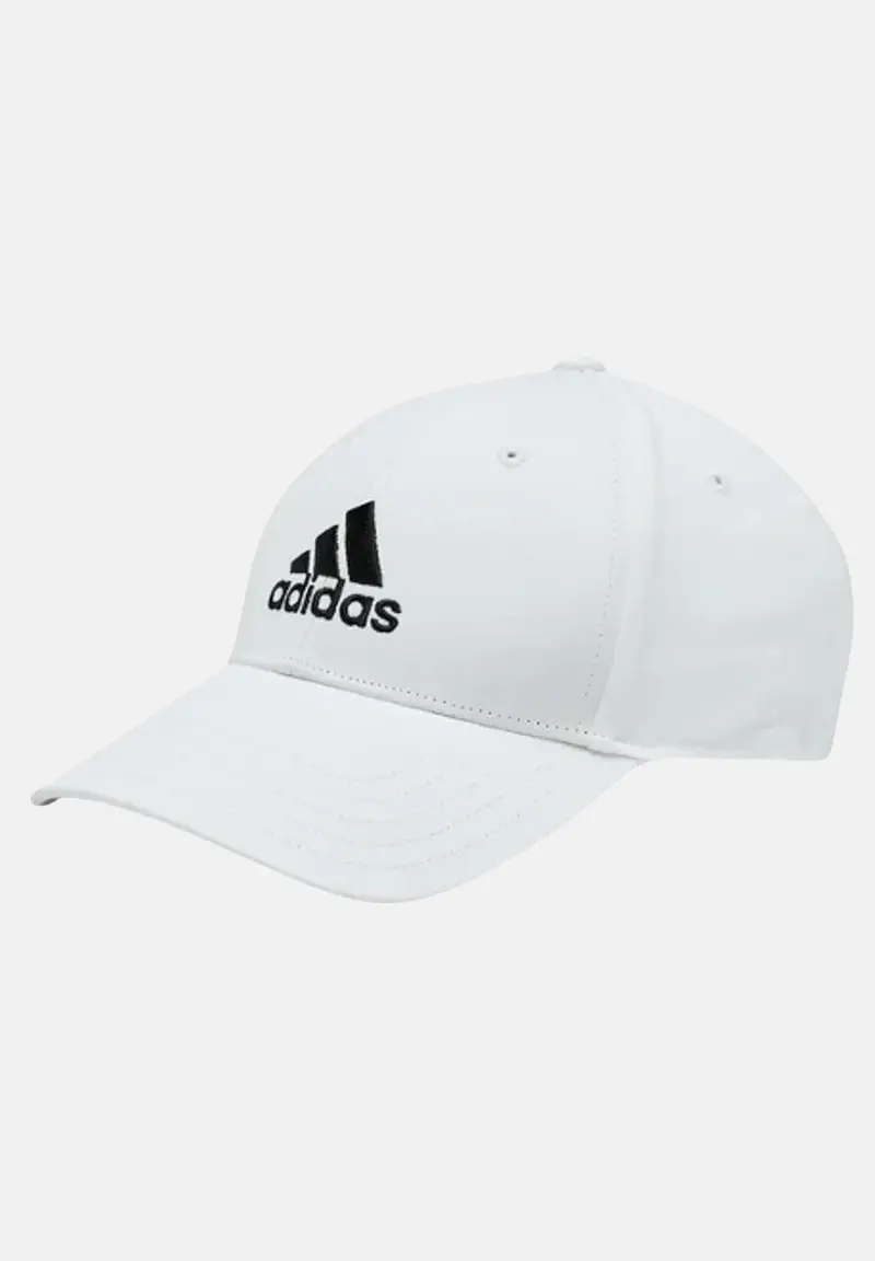 adidas performance Cappello con visiera Cotton Twill Baseball bianco per uomo e donna