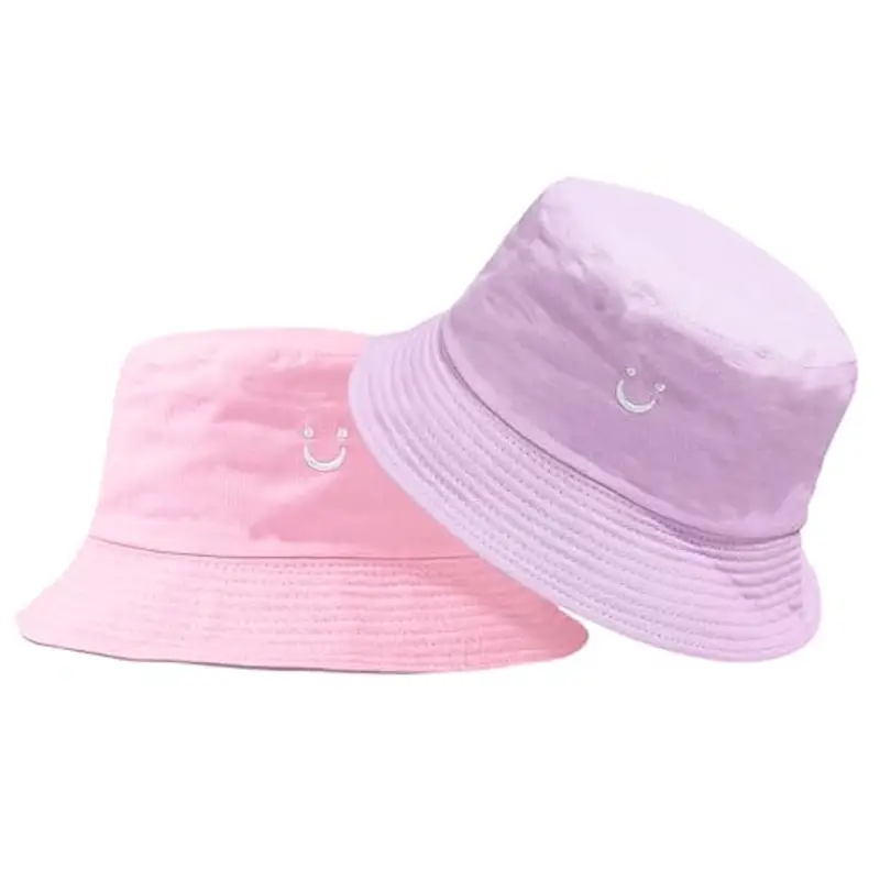 SUBTAVIK Cappello da Sole per Bambini con Faccine Sorridenti